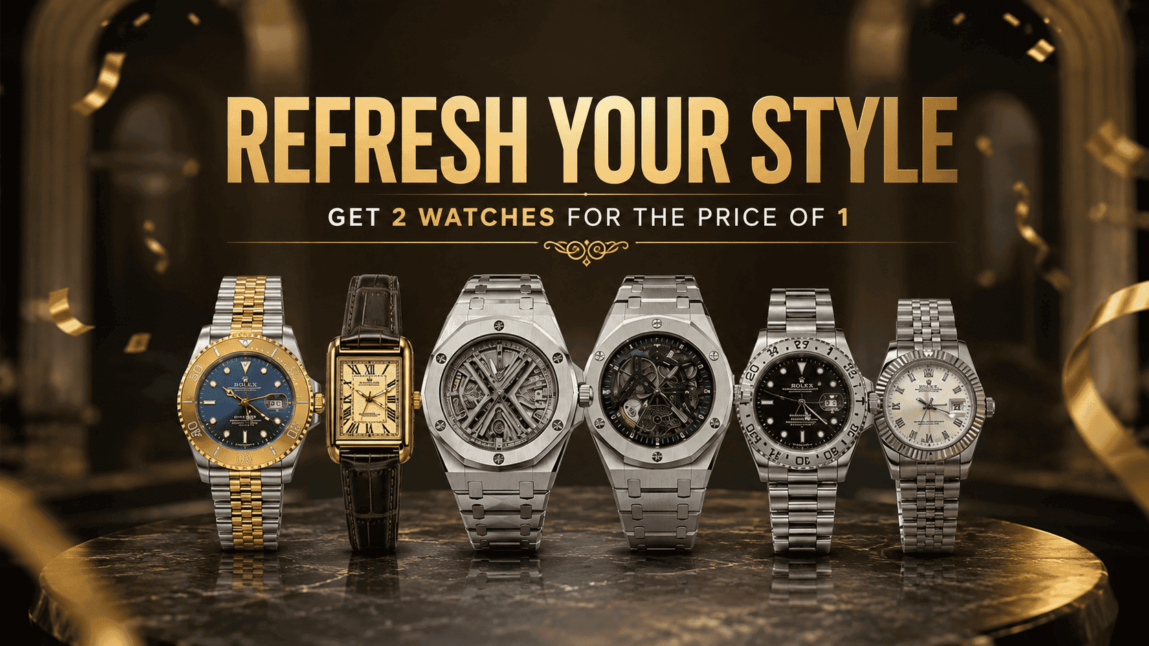 Luxury Watch Banner 2