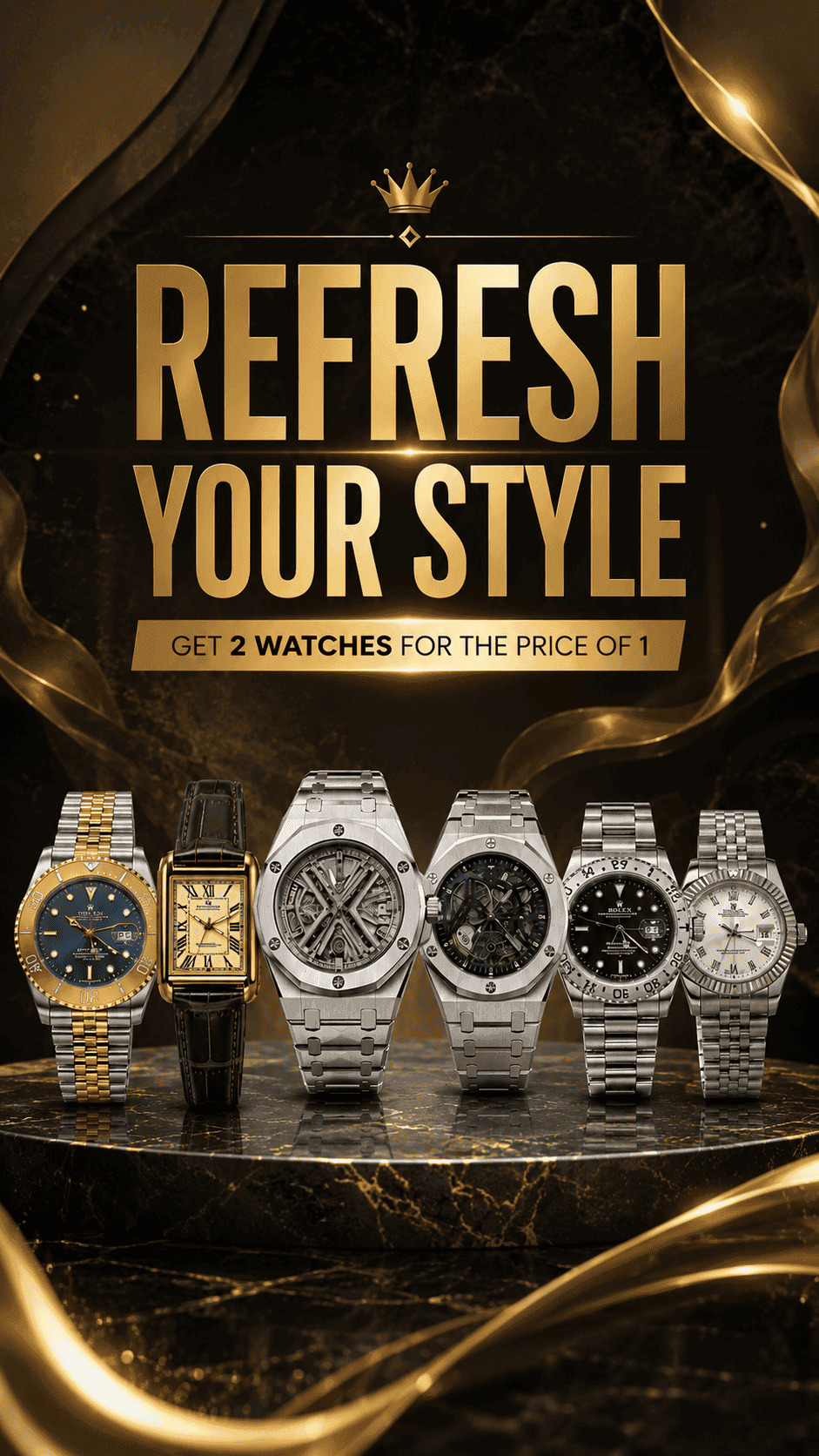Luxury Watch Banner 2